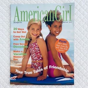 American Girl Magazine Vintage July/August 2002